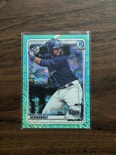 2020 Bowman Chrome Baseball Ronaldo Hernandez RC Teal Shimmer /125 #BCP-12