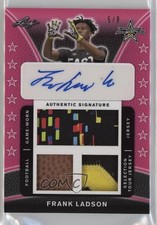 2019 Leaf Metal US Army All-American Bowl Pink 5/8 Frank Ladson Jr Auto 3hd