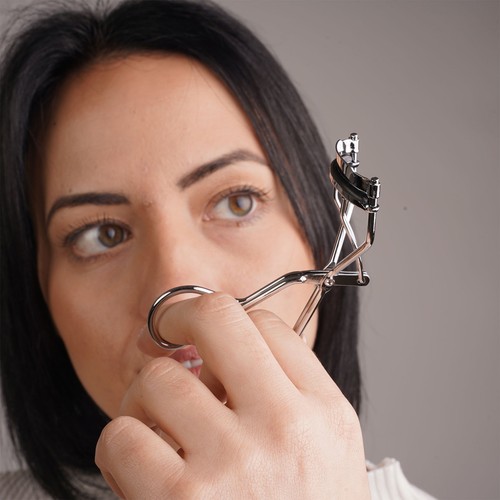 Plegador De Pestañas Profesional De Acero Para Pestañas Curvas Maquillaje - Imagen 3 de 7