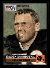 1991 Pro Set #29 Stan Jones HOF (EX)(FTB)