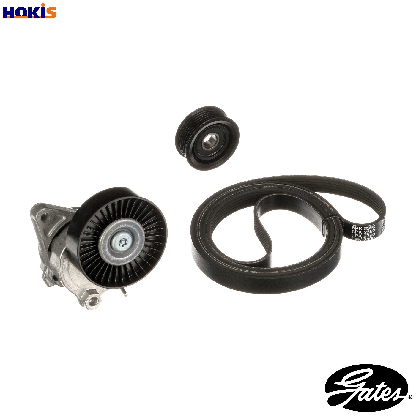Drive Belt Kit fits MERCEDES ML320 W163 3.2 98 to 02 M112.942 Set Gates Quality - Image 8