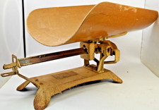 Jacobs Bros Co. Detecto Beam-type Mechanism Baby Scale Vtg Depression Era 1930s Jacobs Bros Co. Detecto Beam-type Mechanism Baby Scale Vtg Depression Era 1930s