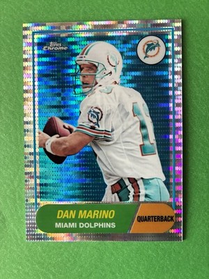 2015 Topps Chrome Dan Marino Pulsar Refractor 03/50!!