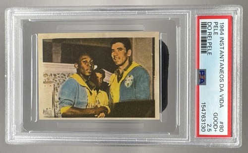 154763130 Pele 1964 Instantaneos Da Vida Do Rei Pele #80 PSA 2.5