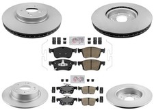 Disc Brake Rotors & Ceramic Brake Pads Fits Honda Accord Sport Touring 2018-2022