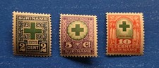 Surinam Stamps, Scott B1-B3 Complete Set MNH