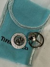 Tiffany & Co Sterling Silver Tie Pin Lapel Pin 925, 3.5g, 2cm, Vintage . 2pc — photo 2
