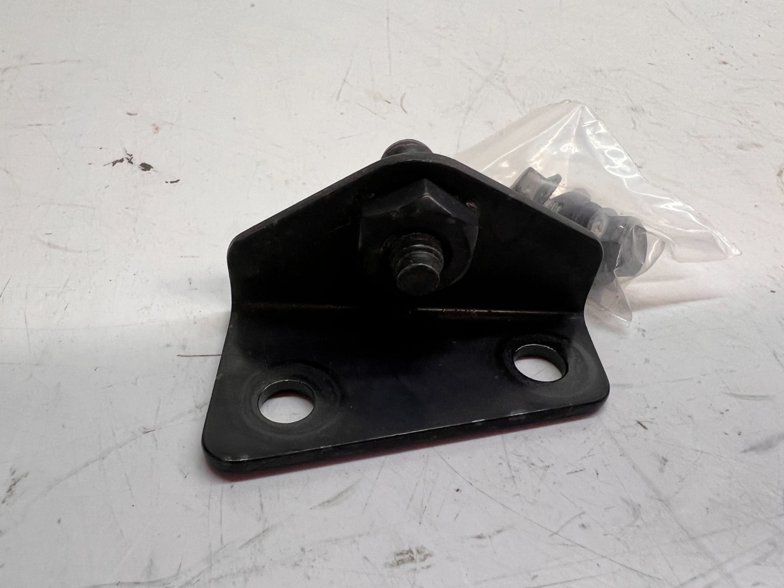 LAMBORGHINI MURCIELAGO REAR LEFT LH HOOD LIFT STRUT BRACKET OEM 410827601