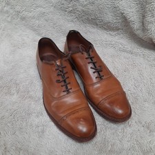 Allen Edmonds FIFTH AVENUE Brown Leather Cap Toe Oxford 5735 Size 11 B
