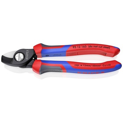 Knipex  95 12 165 Kabelschere Geeignet für (Abisoliertechnik) Alu- und Kupfer...