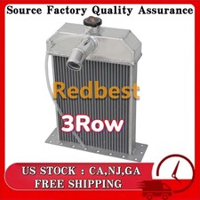Aluminum Tractor Radiator Fit Ih Farmall Cub Loboy 351878r91 351878r93 351878r92