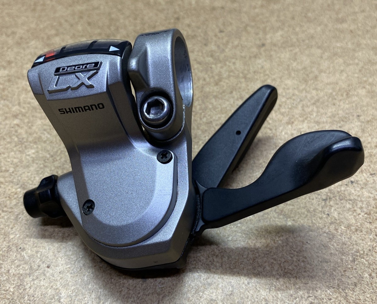 SHIMANO DEORE 3 SPEED LEFT HAND RAPID FIRE GEAR SHIFTER LX 3 SPEED