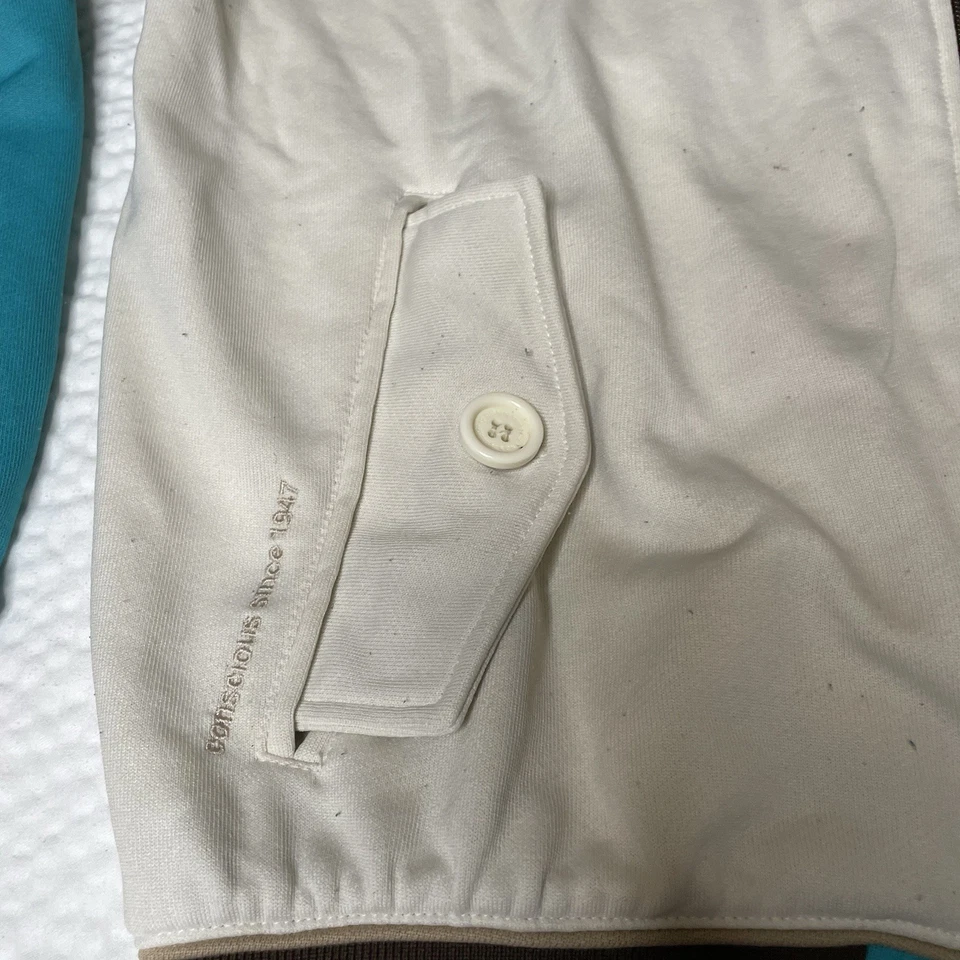 LRG Rara Para Hombre Cremallera Levantada Grupo de Investigación Chaqueta Patín Y2k Talla L Rara Foto 3 de 4