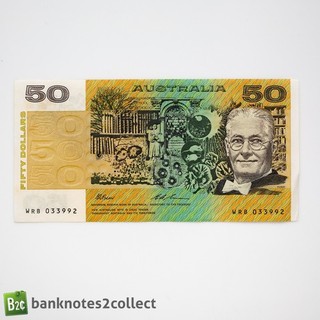 AUSTRALIEN: 1 x 50 Australian Dollar Banknote.