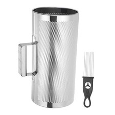 Stainless Steel Guiro Shaker Instrument Latin Percussion Instrument 6" x 12"