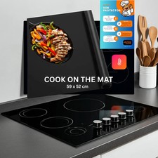 Induction Hob Protector Mat Kitchen Worktop Oven Liner Heat Resistant Guard
