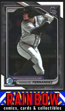 2024 Bowman #BCP-90 Yanquiel Fernandez Colorado Rockies
