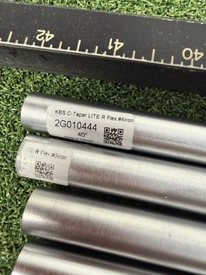 Ensemble De Fers KBS C Taper Lite 110S - 4-PW - Flex Rigide - Neufs Non Coupés