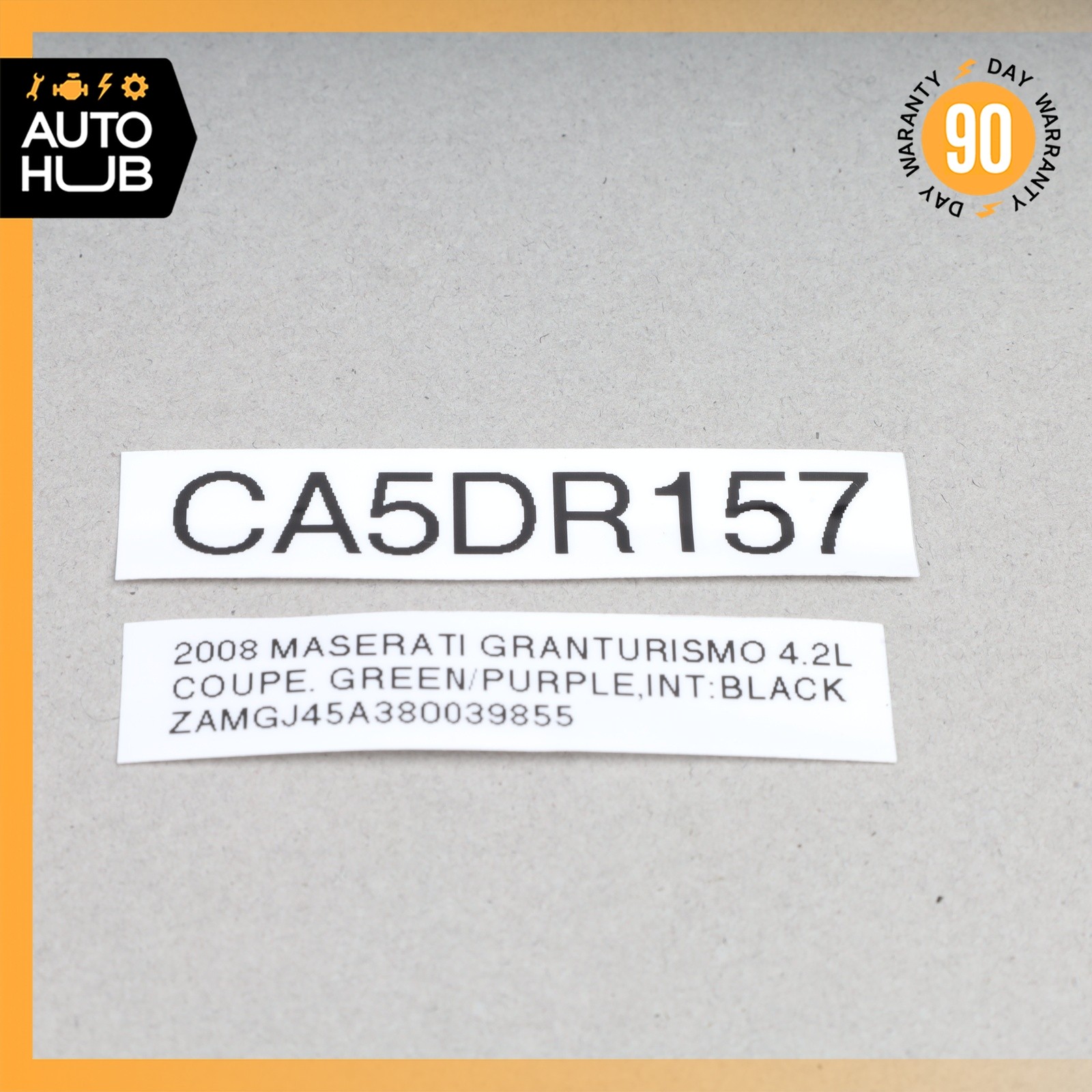 08-19 Maserati GranTurismo M145 Door Sound Speaker 512022 OEM
