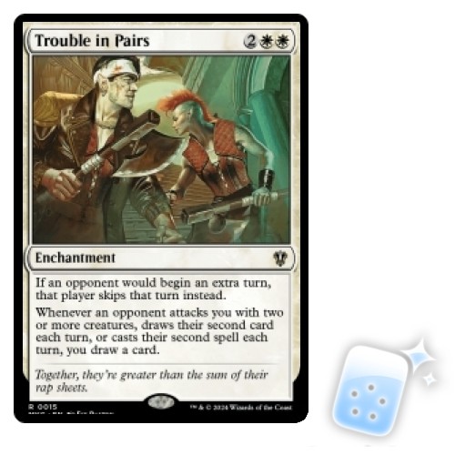TROUBLE IN PAIRS Murders At Karlov Manor: Commander Magic MTG MINT