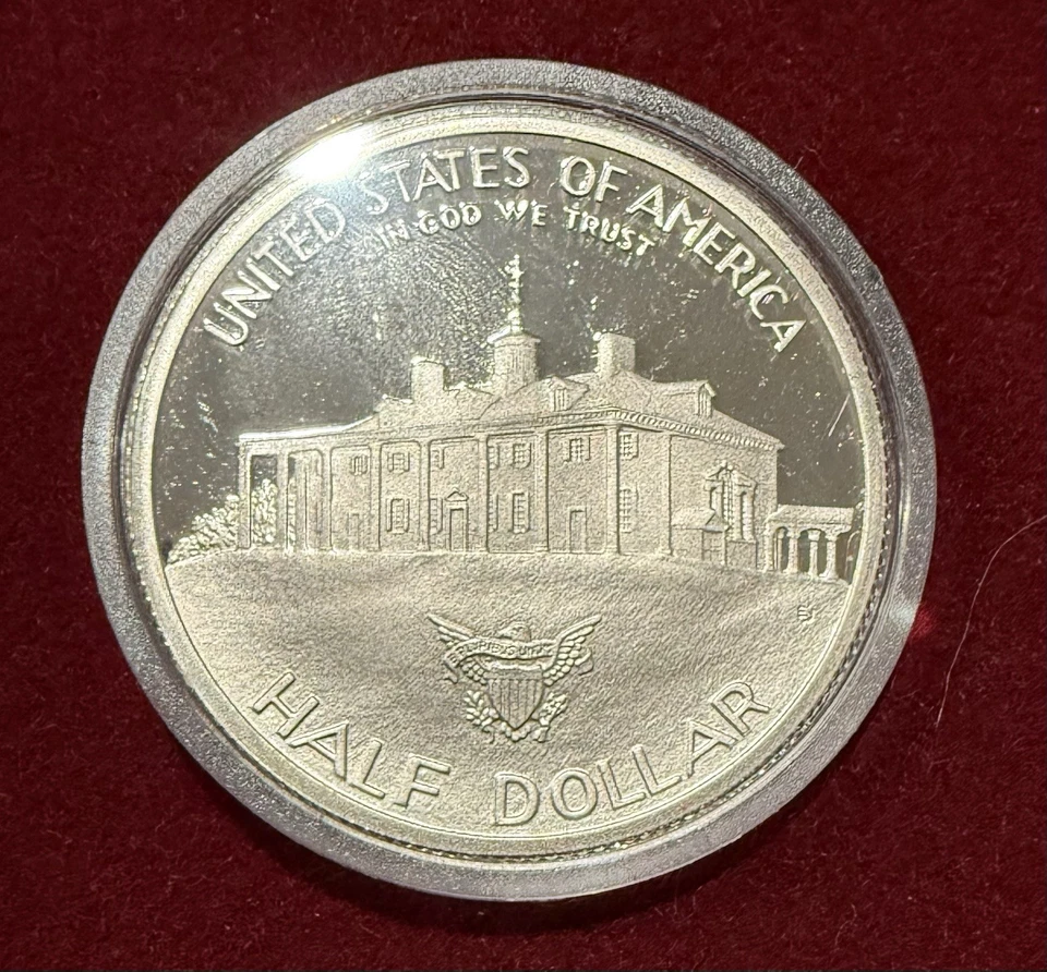 1982 S George Washington Silver Commemorative Half Dollar - Image 3 of 4