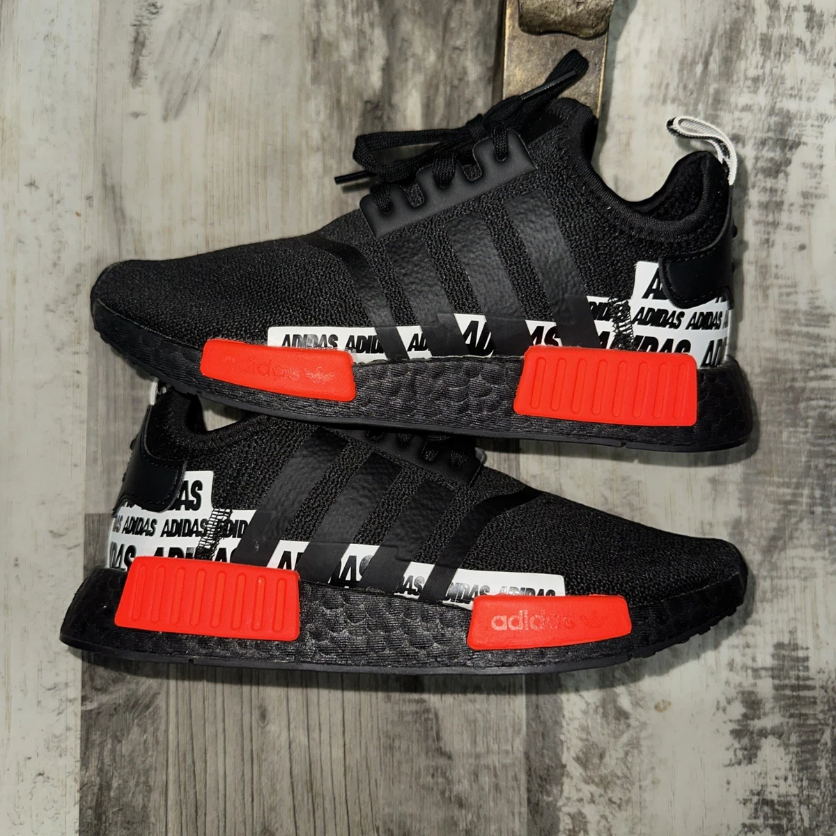 adidas NMD R1 Wordmark Heel Stripe - Black Sola 2020 for Sale | Authenticity Guaranteed | eBay adidas NMD R1 Wordmark Heel Stripe - Black Sola 2020 for Sale | Authenticity Guaranteed | eBay