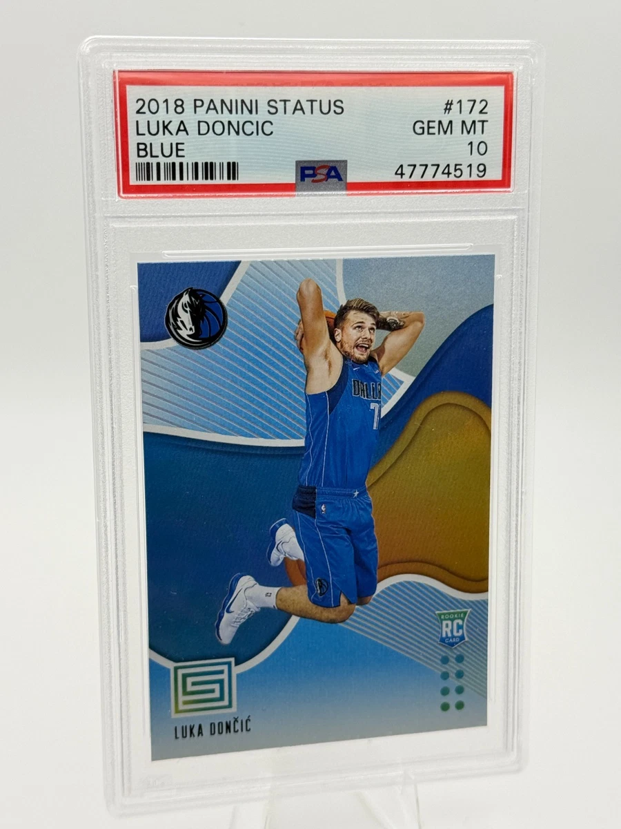 Luka Dončić 10 Graded Basketball Rookie Sports Trading Cards