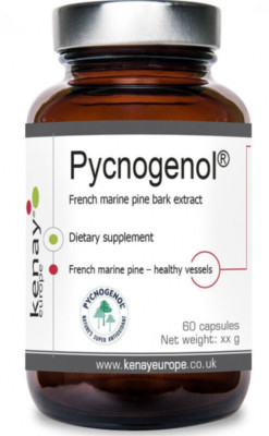 Pycnogenol  French Marine Pine Bark Extract, 60 Capsules