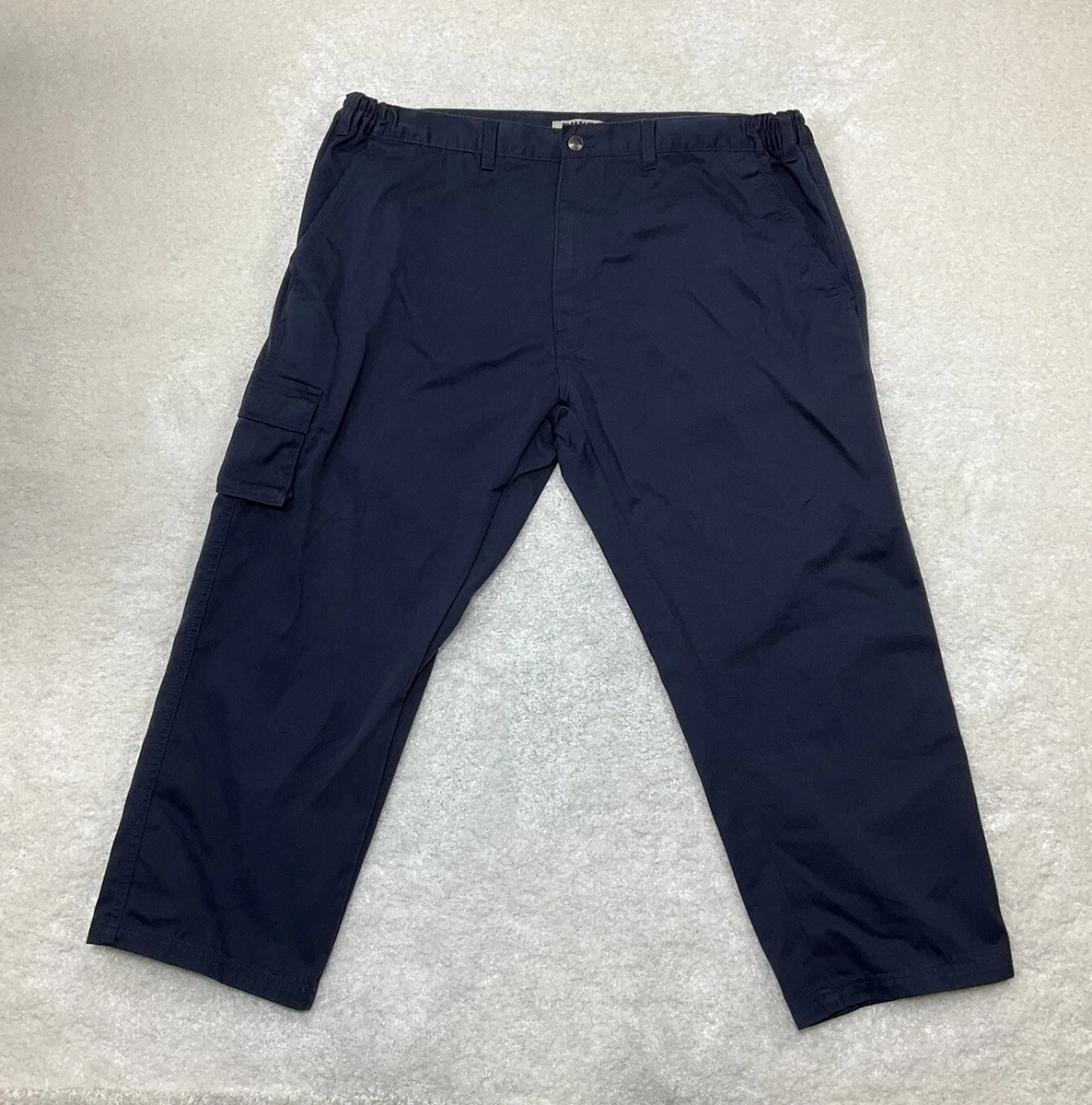 Duke Haband Mens Blue Work Cargo Pants Size 44 S eBay