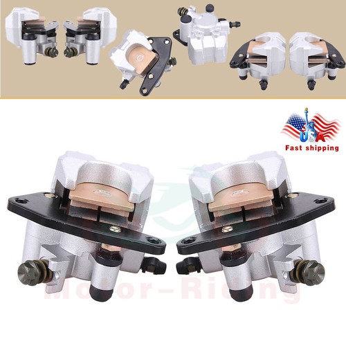 Front Brake Caliper & Pads for Honda TRX400EX TRX300EX TRX250EX 2x4 Sportrax 400 - Picture 1 of 13