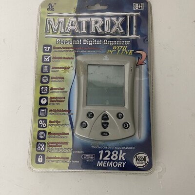 Matrix II Personal Digital Organizer with PC Link