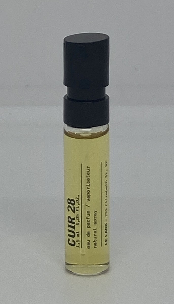 Le Labo Cuir 28 Dubai 0.05 oz 1.5 ml EDP Spray Mini Travel Sample