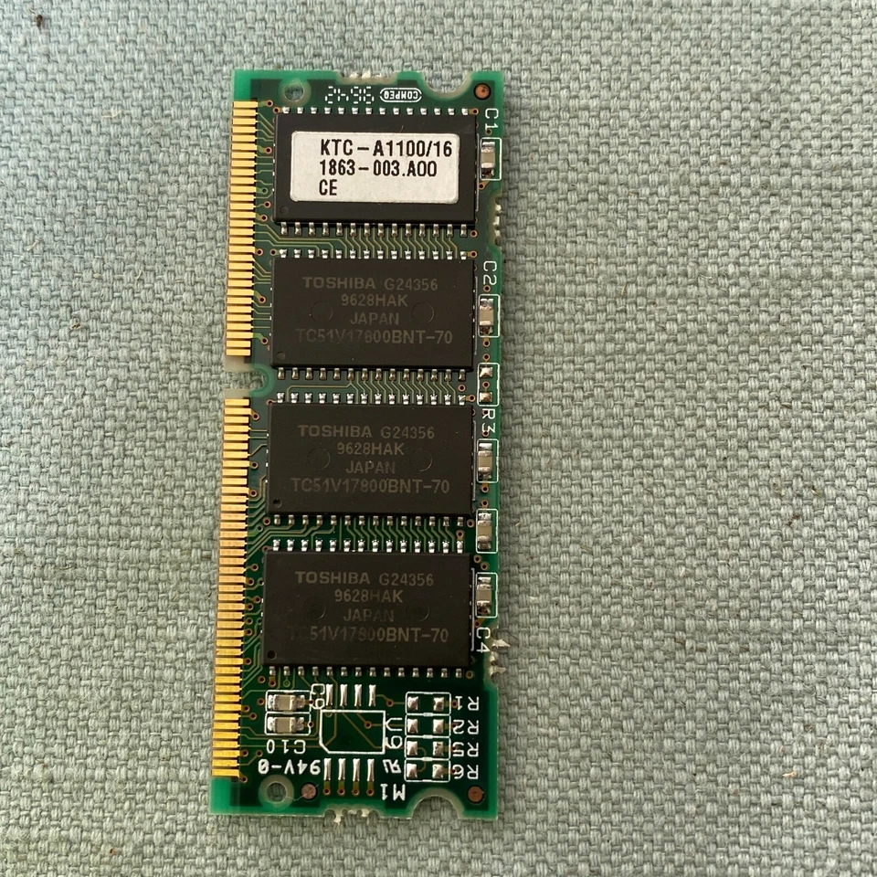 Kingston KTC-A1100/16 16MB Memory Module Laptop RAM Compaq Armada Series SODIMM - Image 2 of 4