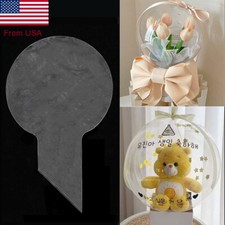 Bobo Balloons 24" Clear Bubble Balloon Large Wide Mouth to Stuffing Gifts