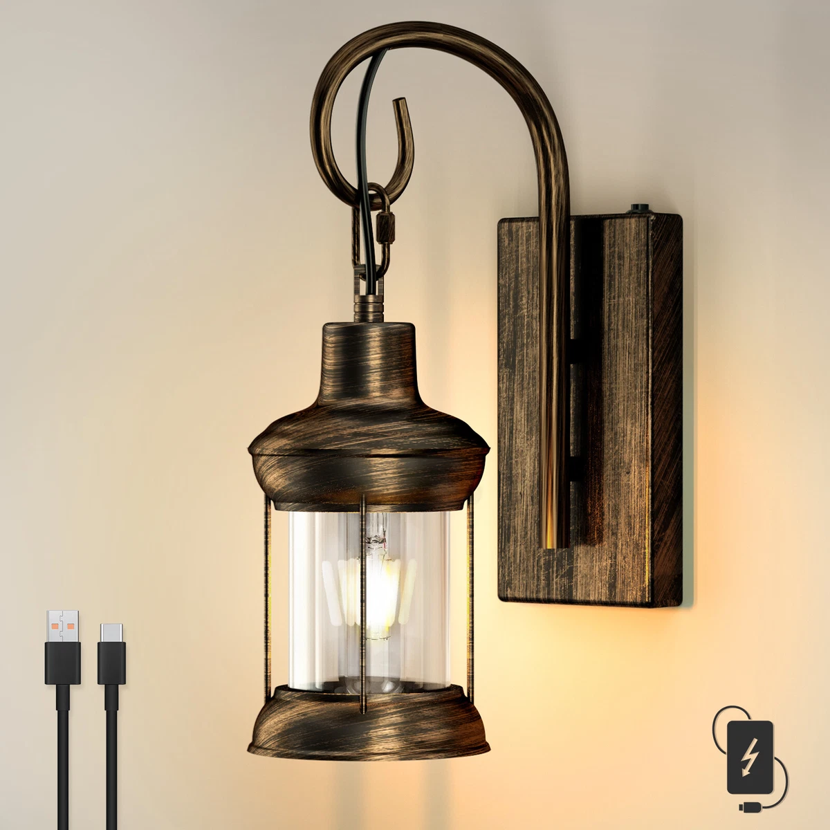 Battery operated farmhouse lights deals
