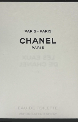 Chanel Paris-Paris Eau De Toilette Vial Spray For Women 0.05 Oz