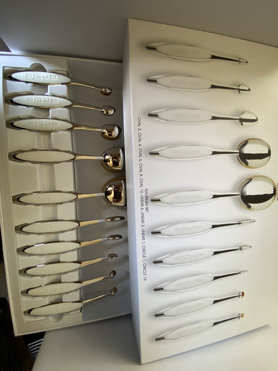 Artis Makeup Brushes Elite Collection Mirror Finish 10 Piece