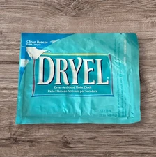 (1) DRYEL Clean Breeze Dry Clean Dryer Activated Moist  Cloth Brand New Sealed