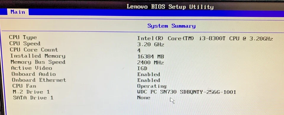 Lenovo ThinkCentre M920q Tiny - i3-8300T - 16GB RAM - 256GB SSD - OS (OFFERS OK) - Image 3 of 4