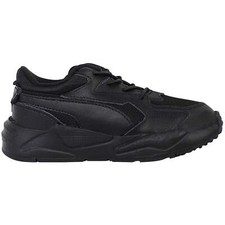 Image of Puma RS-Z Lace-Up Black Synthetic Kids Trainers 388140_02