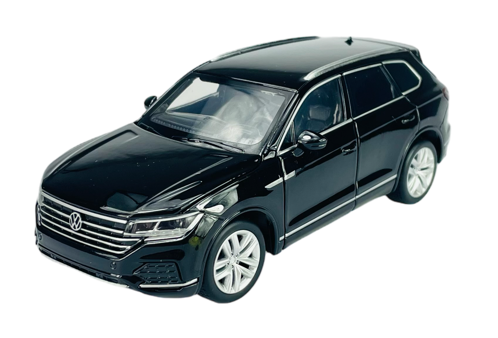 Volkswagen Touareg Schwarz LHD 1 3 2 Maßstab Licht & Klang- Tayumo 