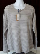 Marcus T-shirt à manches longues Jaden Homme Gris Clair Chiné