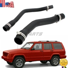 Fits 1997-2001 Jeep Cherokee Filler and Vent Fuel / Gas Hoses w/ 4 Clamps