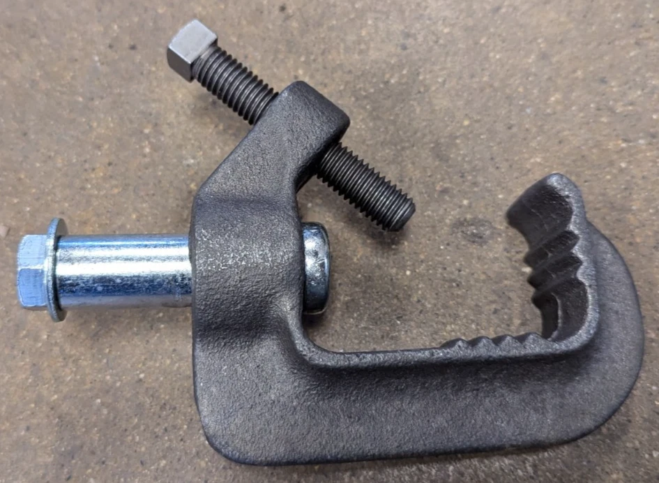 Altman Steel C-Clamp Stage/Studio Lighting Pipe Clamp for 2 2/2 inch Pipe - Image 2 of 4