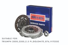 New Triumph - 2000 2500 2.5pi Dolomite Gt6 Vitesse Clutch Kit - 3 Piece Kit New Triumph - 2000 2500 2.5pi Dolomite Gt6 Vitesse Clutch Kit - 3 Piece Kit