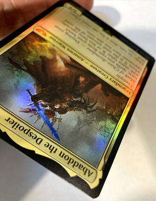 abaddon mtg card Abaddon the Despoiler (171) Foil - Warhammer 40,000 Commander