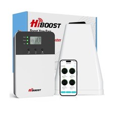 HiBoost Cell Phone Booster for Verizon, AT T, and T Mobile-Cell Signal Booste...