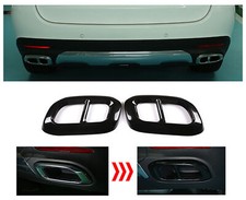 Per Mercedes Benz GLC 300 GLE GLS 350 2020 Guarnizione Scarico Posteriore Nero