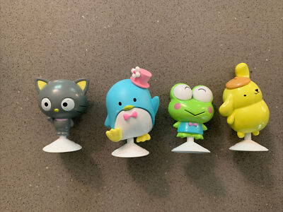 Sanrio Chibi Snapz Lot Of 4 Pompompurin Chococat Keroppi Katazun