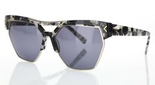 KENDALL  KYLIE Women's Melrose KK5003 Crystal Black White Gold Sunglasses 59mm